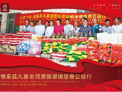 讓愛飛揚?駱湖鎮(zhèn)公益行
